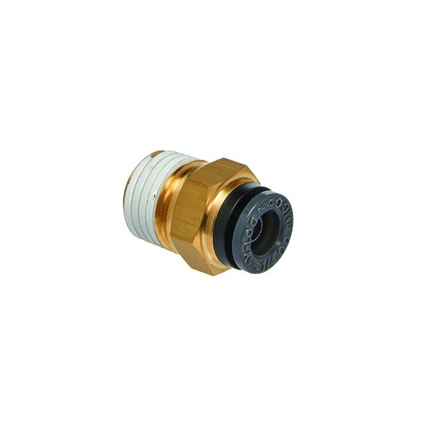 S.U.R. & R. Auto Parts Straight M Conctr 1/4"TubeX1/4"NPT (2) SRRABM230 - main