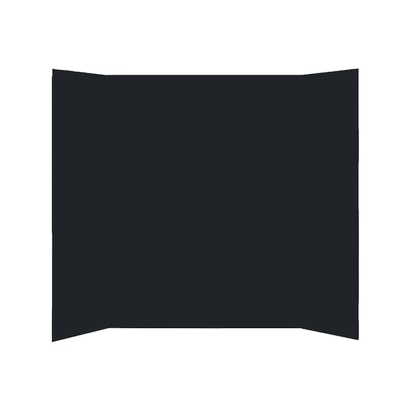 Flipside 15x20 Total Black Foam Mini Project Board (3/16") - Pack of 24 31620-24 - main