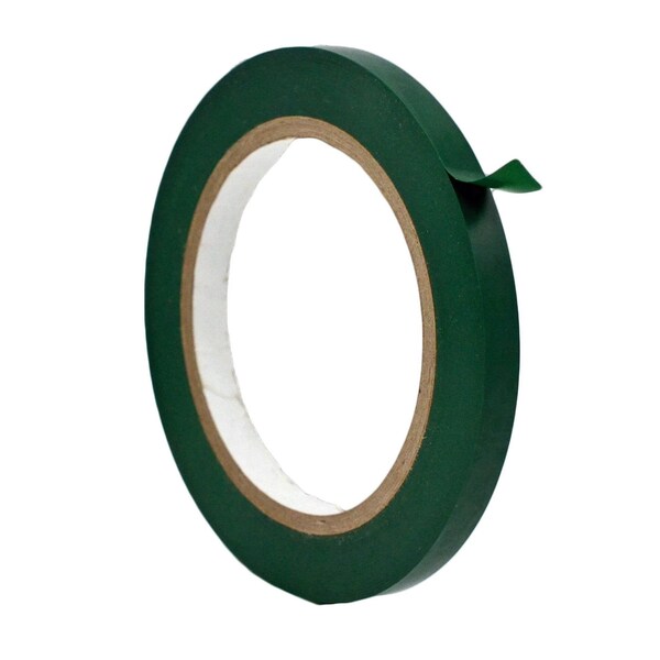 Wod Tape PVC, Emerald Green, 3/8 inch (9mm) W., 6 mil Thickness, 128 PK WOD VTC606-00375-128-60-EMG - main