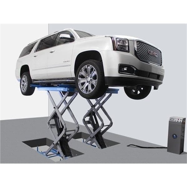 Atlas Automotive Equipment Fm9Sl In Ground Full-Rise Scissor Lift 9000 Lb. Capacity ATTD-FM9SL-FPD - main