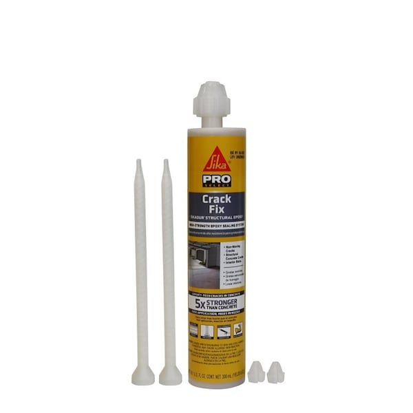 Sika SIKA SIKADUR PRO SELECT Series Crack Fix, Amber, 10 oz, Cartridge 107655 - main