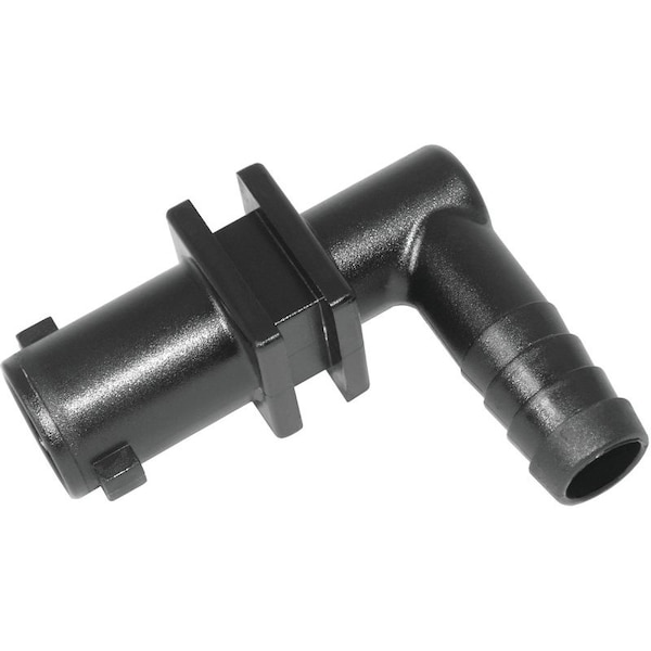 Green Leaf Y8231003 Dry Boom Nozzle Body Elbow, 1/2 in, Quick x Hose Barb, 7 psi Pressure, EPDM Rubber Y8231003 2PK - main