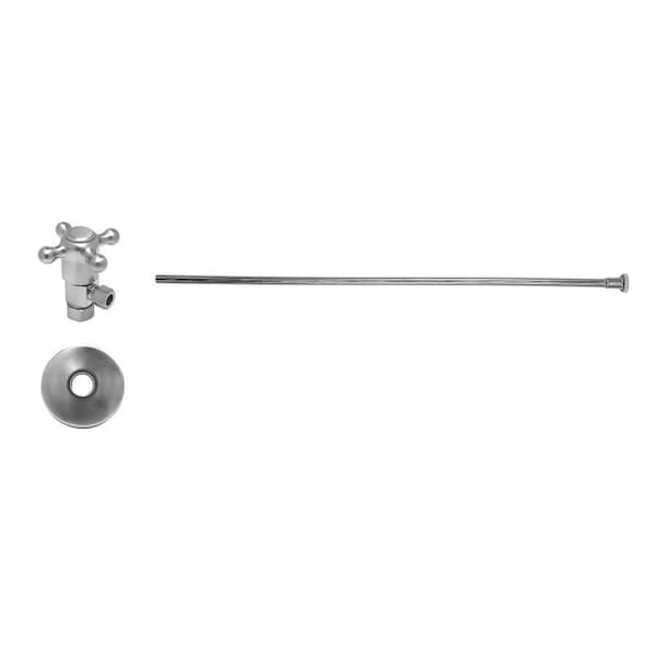 Mountain Plumbing Toilet Kit - Brass Cross Handle 1/4 Turn Valve (MT4003X) in Matte Black MT4820X-NL/MB - main