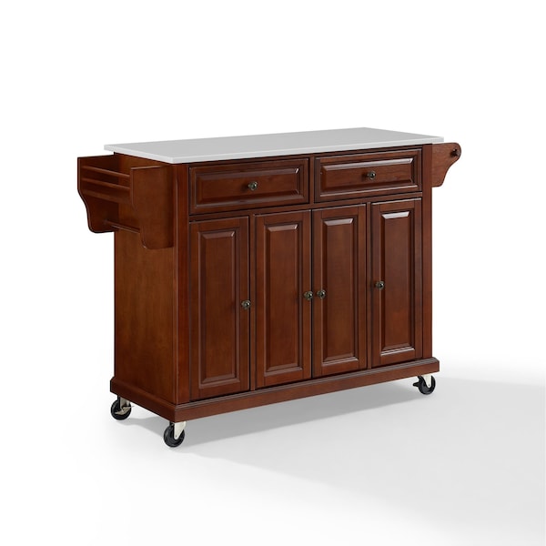 Crosley Full Size Stone Top Kitchen Cart KF30005EMA - main