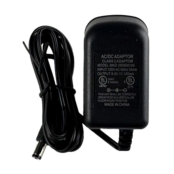 Tree 9V 100mAH Power Supply AC Adapter with ETL Certified Regulated 9 Volt Replacement Adapter 9v 100mAh Adapter - main