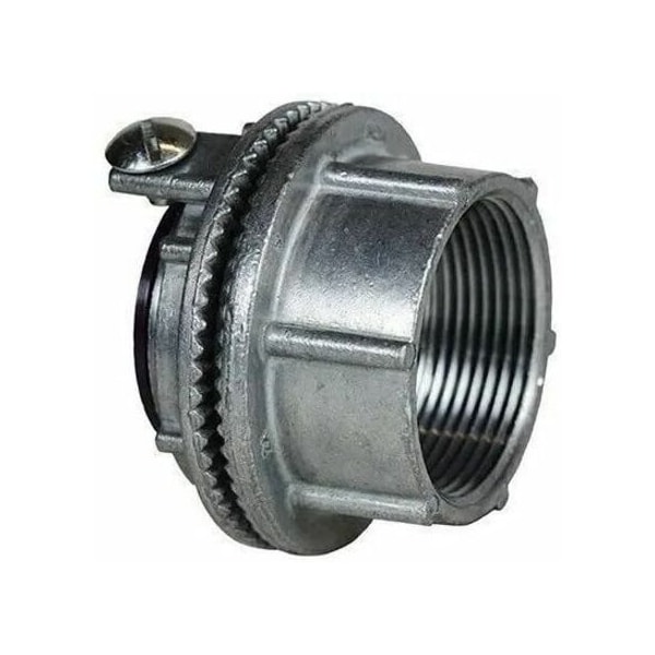 Dottie Conduit Fitting Hub, 1/2 in, Threaded, Zinc Alloy, PVC Coated WTHGL50 - main