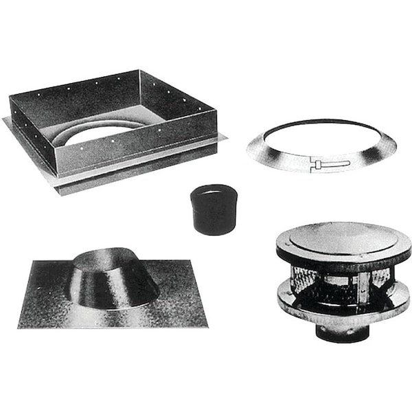 Ameri-Vent AmeriVent 8HS-RKS Chimney Kit, Stainless Steel 8HS-RKS - main