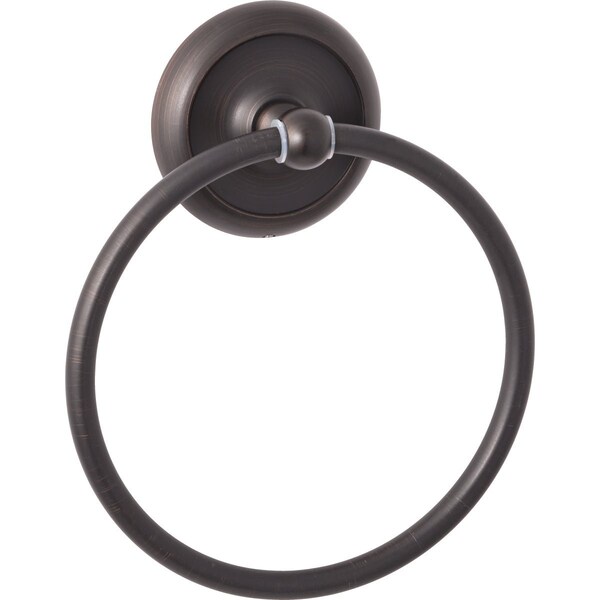 Home Impressions Aria Oil-Rubbed Bronze Towel Ring 456928 - main