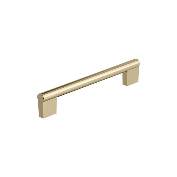 Amerock Versa 6-5/16 inch (160mm) Center-to-Center Golden Champagne Cabinet Pull, 25PK 25VMP36914BBZ - main