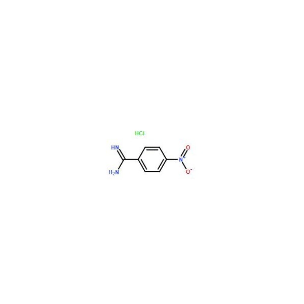 Ak Scientific 4-Nitrobenzamidine hydrochloride (25g), CAS 15723-90-7 X4733-25g - main