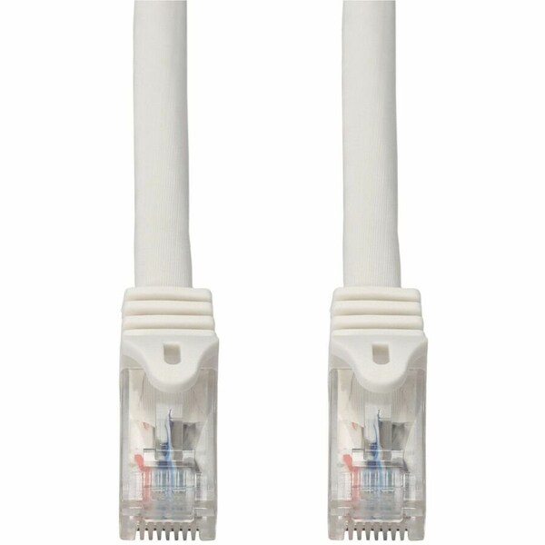 Add-On 10FT WHITE CAT 6 PVC ETHERNET CABLE SNAGLESS EASY BOOT RJ-45 M/M ADD-10FCAT6SN-WE - main