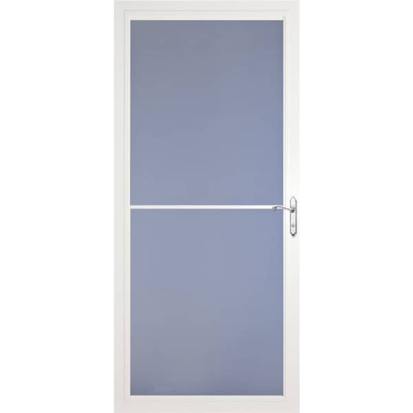 Larson Screenaway Lifestyle 36'' Wx81'' Hx1-3/8'' Thick Wht Full View Aluminum Storm Door 35652032 - main