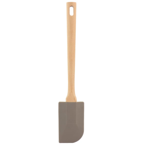 Martha Stewart Beech Wood Silicone Spatula in Gray 129146.01 - main