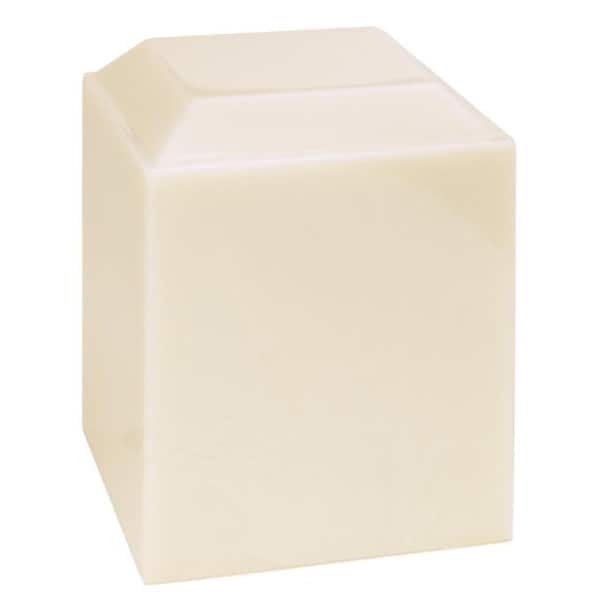 Fasttrack2Fitness Cultured Onyx Cremation Angelica Adult Urn, Alabaster FA2155109 - main