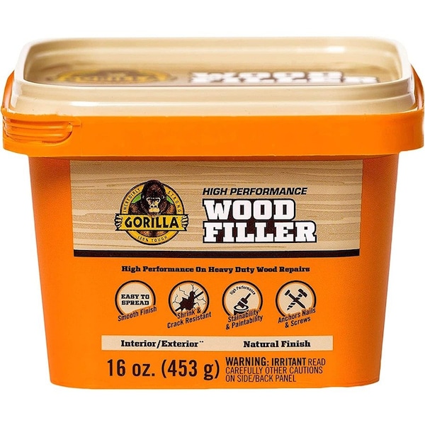 Gorilla Glue Gorilla Natural Wood Filler 16 oz 107103 - main