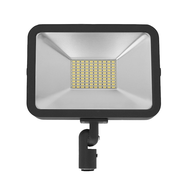 Factory 2U Lighting LED Flood Light 50w, 4500lm, 5000K, Knuckle Mount, 100-277V AC, Black 803807 - main