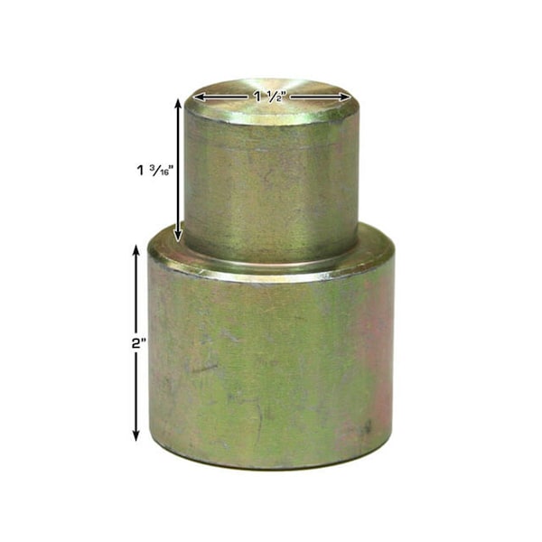 Atlas Automotive Equipment 2 In. Lift Adapter W/ 1.5 In. Peg XSZ-7-5-1 - main