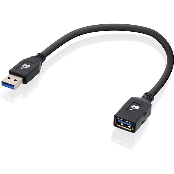 Iogear USB 3.0 Extension Cable Male to Female 12 Inch G2LU3AMF - main