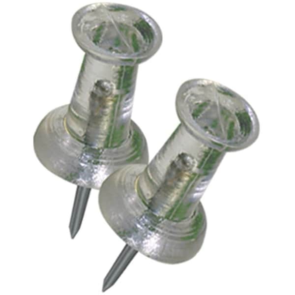 Hillman Push Pin Clear 122640 - main