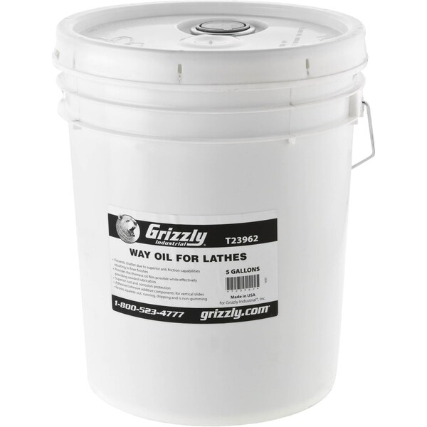 Grizzly Moly-D Machine and Way Oil - ISO 68, 5 Gallon T23962 - main