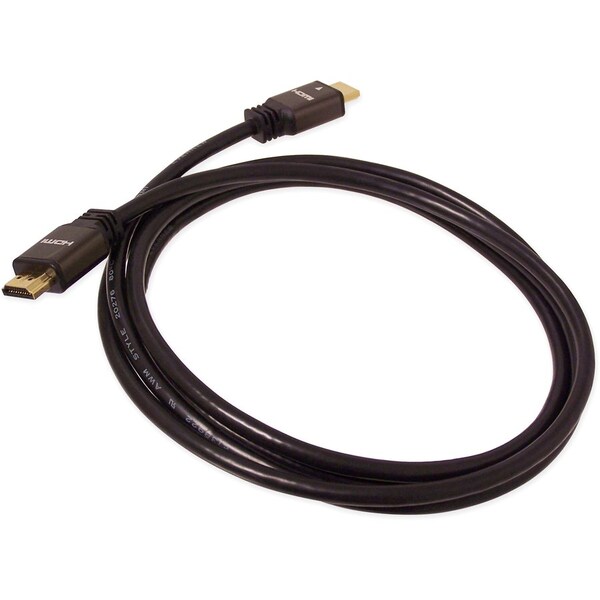 Siig SIIG - Video / audio cable - HDMI - 19 pin HDMI (M) - 19 pin HDMI (M) - 2 m - double shielded CB-000012-S1 - main