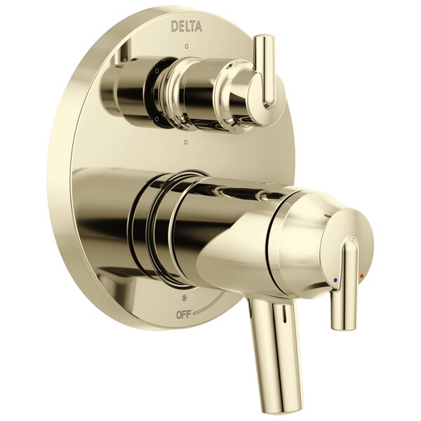 Delta Trinsic Diverter Trim 6-Setting In Polished Nickel T27T959-PN - main