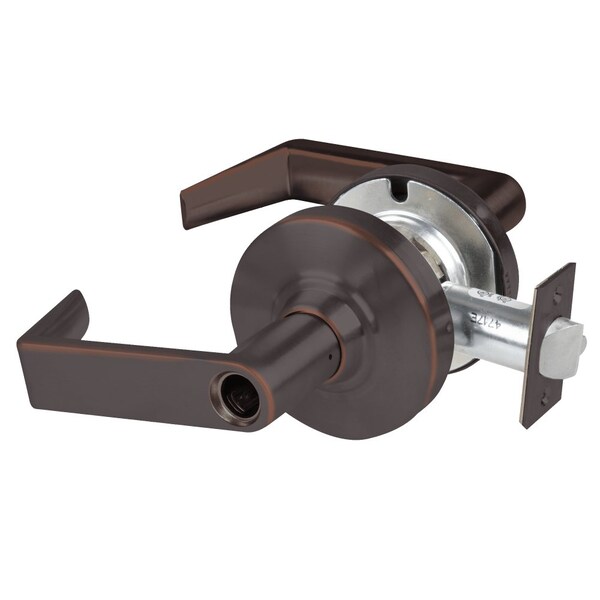 Schlage Grade 2 Entrance Cylindrical Lock with Field Selectable Vandlgard, Rhodes Lever, Conventional Less ALX53L RHO 643E - main