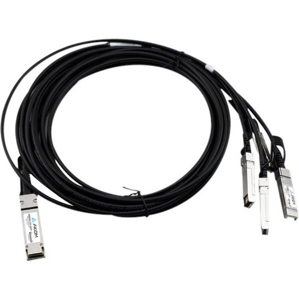 Axiom 40GBASE-CR4 QSFP+ TO 4 10GBASE-CU SFP+ PASSIVE DAC NETAPP COMPATIBLE 3M X66120-3-AX - main