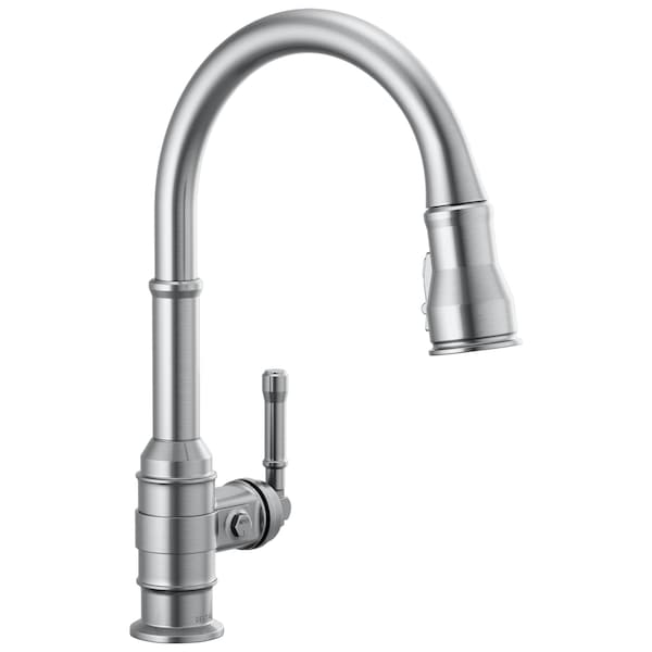 Delta Broderick Single Handle Pull-Down Kitchen Faucet 9190-AR-DST - main