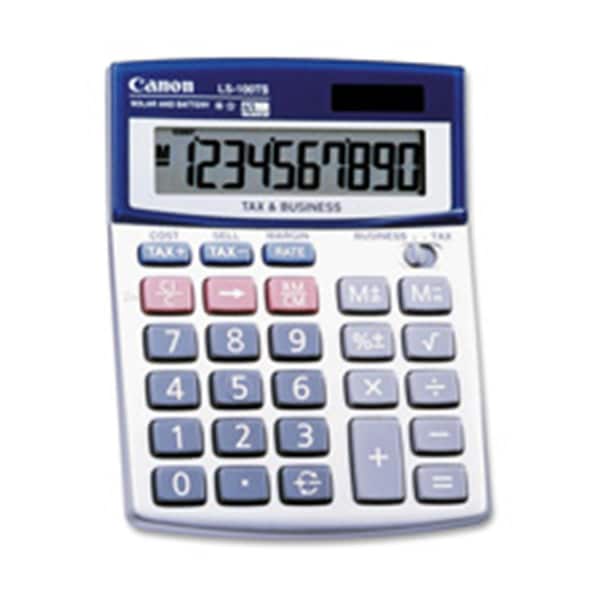 Canon 10-Digit Calculator- Dual Power- 4in.x5-.33in.x1-.2in. CA462925 - main