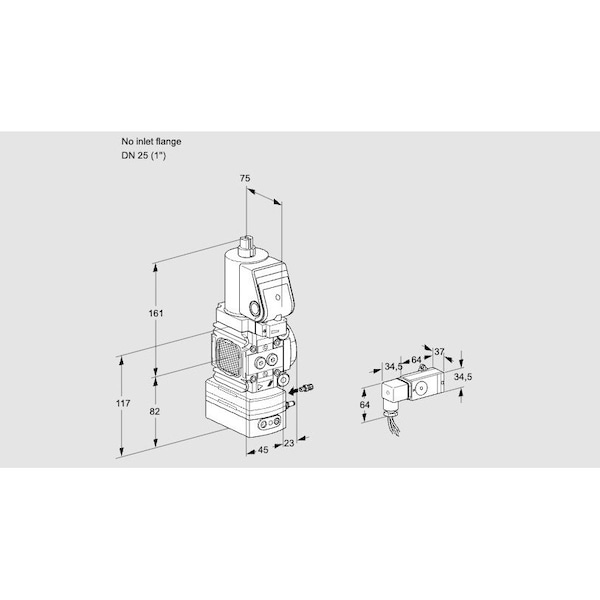 Honeywell Kromschroder VAG1T-/25N/NQSRAK KS88031310 - main