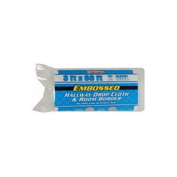 Berry Plastics 3X60 Med Emb Drop Cloth 626230 - main