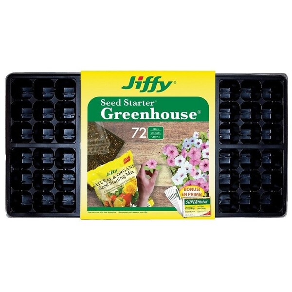 Jiffy Seed Starter Kit, 72-Piece T72HST-14 - main