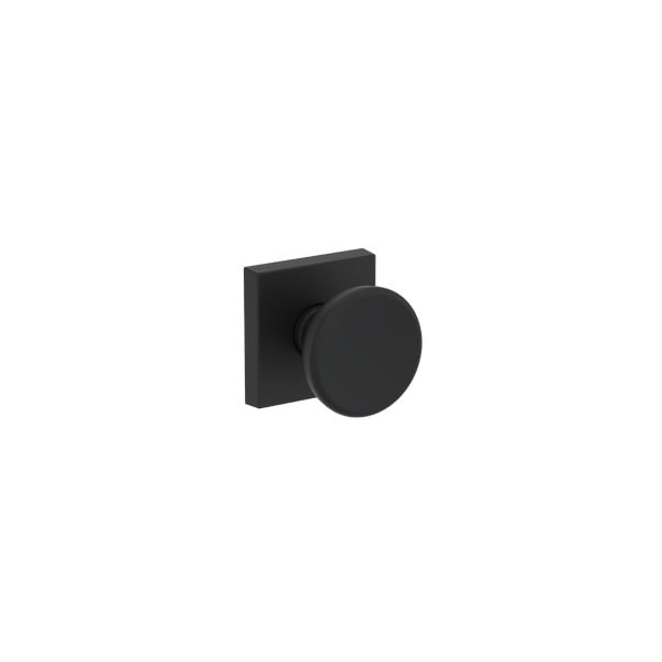 Baldwin Residential Door Knobs Passage Reversible Satin Black PSSOLCSR190 - main