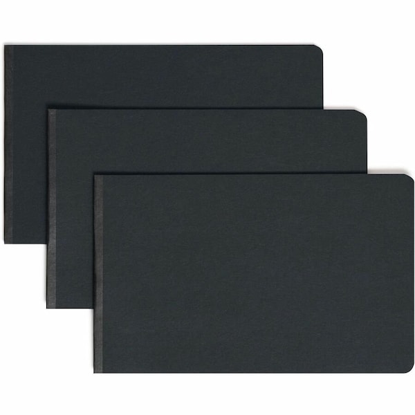 Smead Hinge Pressboard Binder, 2" Cap, 2-3/4 C-C, 8-1/2"x14", BK SMD81132 - main