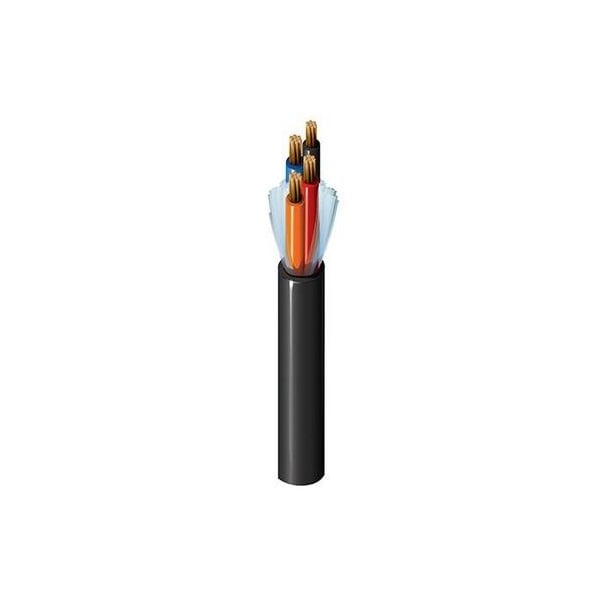Belden Ul Type Tc 1277 Pvc Nylon 4 Cond 18 Awg 7 X 26 Bare Copper Black, 5000PK 28326A-0105000 - main