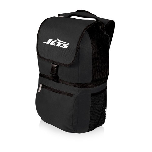 Picnic Time Family Of Brands New York Jets - Zuma Backpack Cooler, (Black) 634-00-175-224-2 - main