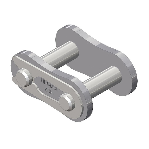 Senqcia Hi-Max Heavy Series Single Strand Spring Clip Connecting Link, 60H chain, .75P, 1.37 OAW, .235 Pin 60HHMCL - main