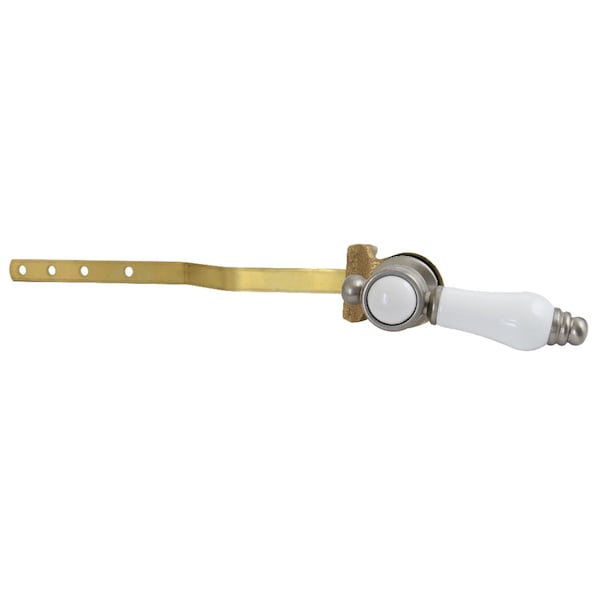 Kingston Brass Front Mount Toilet Tank Lever, Brushed Nickel KTBPL8 - main