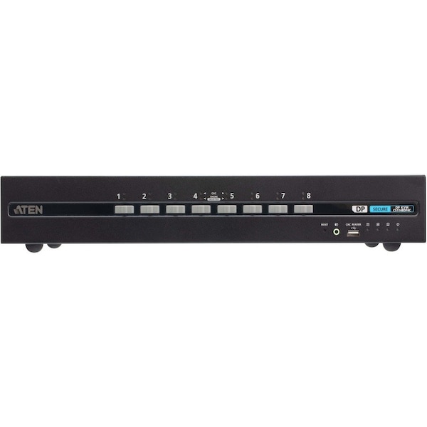 Aten 8-PORT USB DP DUAL DISPLAY PP4.0 SECURE KVM W/ CAC SUPPORT CS1148DP4C - main