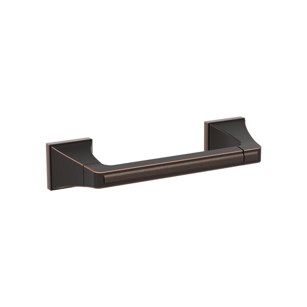 Amerock Mulholland Oil Rubbed Bronze Traditional Pivoting Double Post Toilet Paper Holder BH36021ORB - main