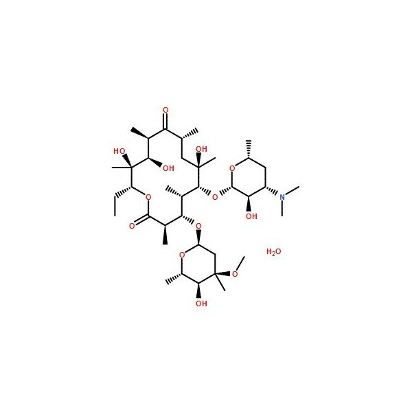 Ak Scientific (-)-Erythromycin hydrate (100g), CAS 67733-56-6 2109AH-100g - main