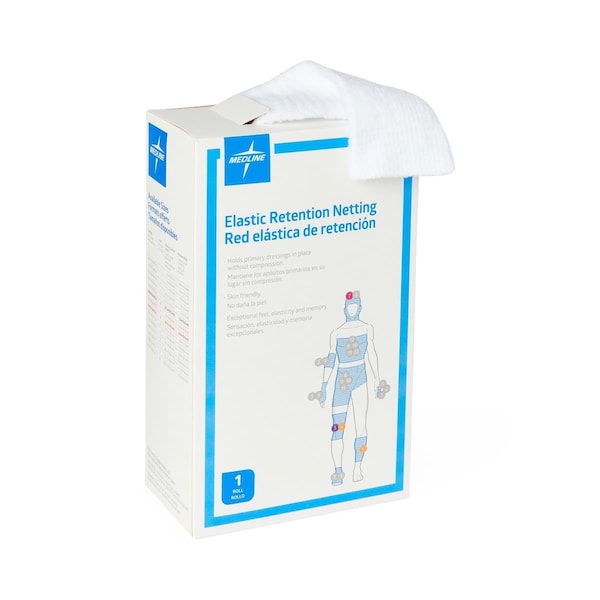 Medline Stretch Tubular Elastic Dressing Retention Net, Size 5 (12in x 25 yd.) NONSTNDNET05 - main