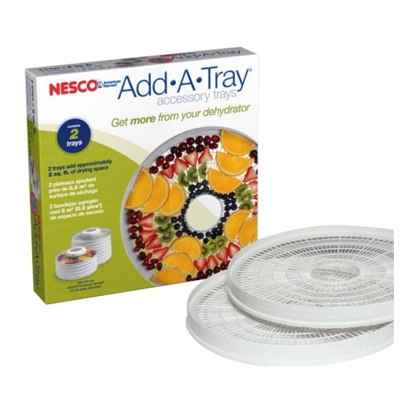Nesco Americnharvest Nesco White 2 each Food Dehydrator Tray WT-2SG - main