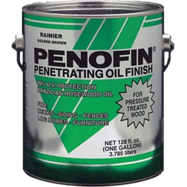 Penofin F3PTRGA Ranier Pressure Treated Green Label 250 Voc 1 Gallon, 4PK 733921430105 - main