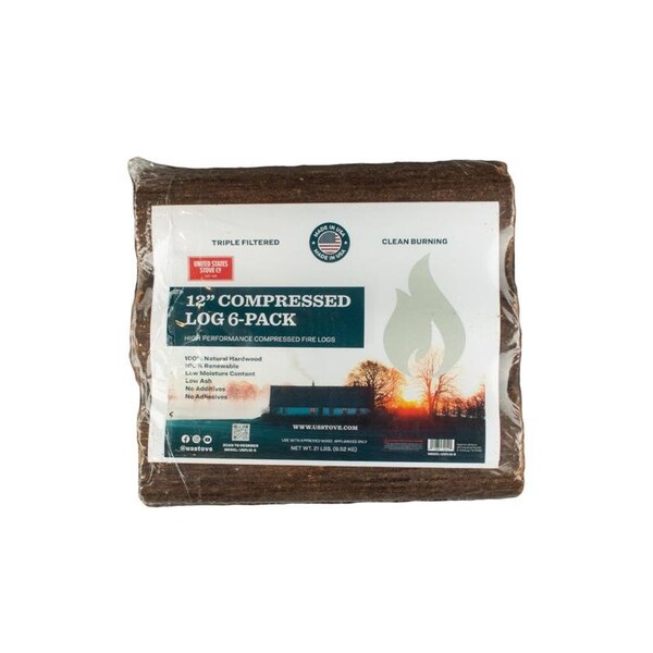 Us Stove Co Firewood 3 hr, 6PK USFL12-6 - main