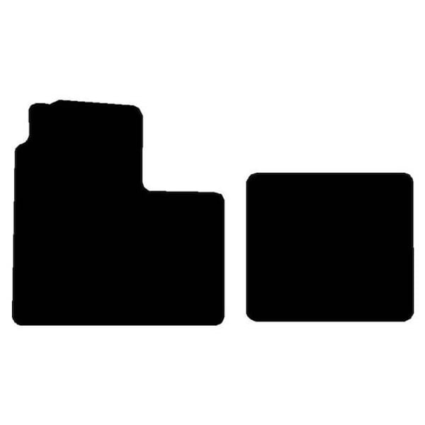 Ilc Replacement For International 9400I Year 2003 Black Front Floor Mats WZ-EU02-X - main