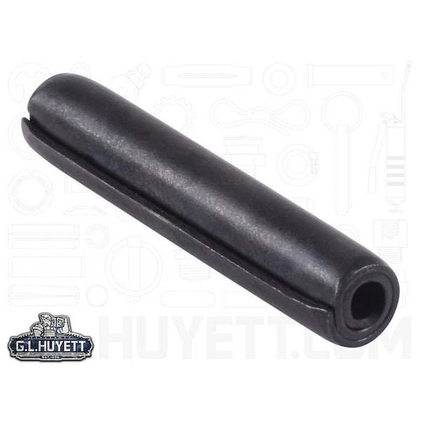 Huyett Coiled Spring Pin, Heavy Duty, High Carbon Steel, 0.188 in Dia x 1.000 in Length SPC-187-1000H - main