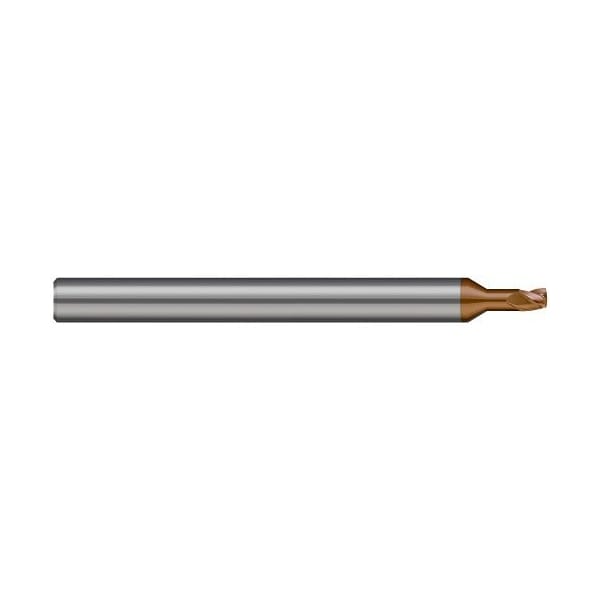 Harvey Tool 0.0937in 3/32 Cutter DIA x 0.0060in Radius x 0.0937in 3/32 L of Cut Carbide Multi Axis Finisher 698293-C10 - main