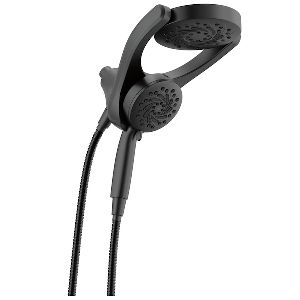 Delta Universal Showering Components 5-Setting Hydrorain With Proclean In Matte Black 75419BL - main